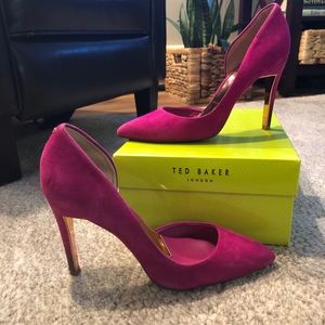 Ted Baker London Meshi Half d’Orsay Pump size 7